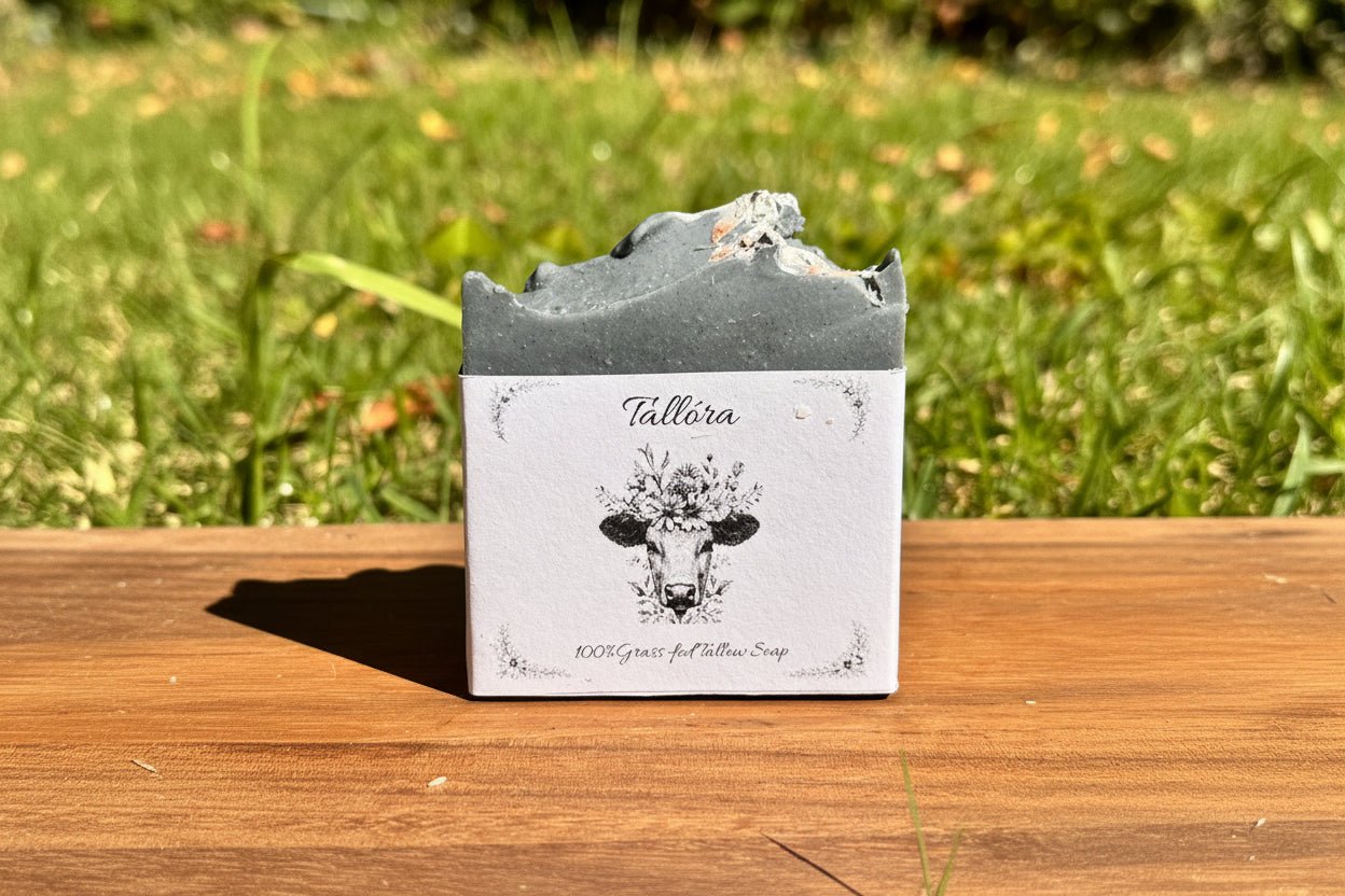 Tallow Soap (Charcoal) - Tallóra
