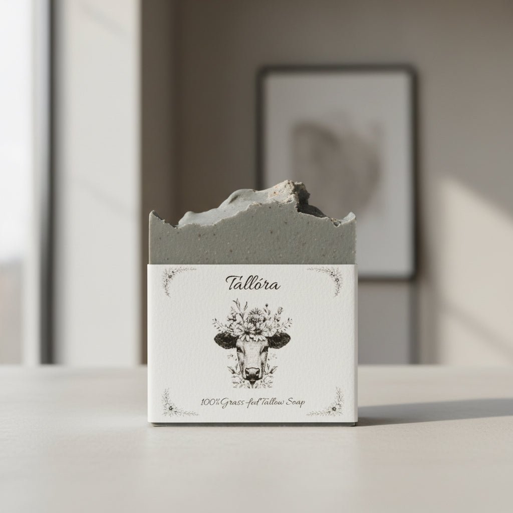 Tallow Soap (Charcoal) - Tallóra